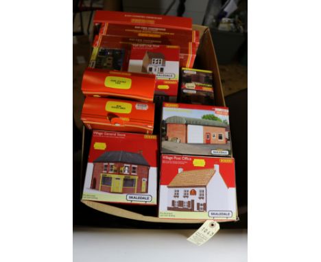 Hornby Skaledale etc. Workshop, Dent Snow Huts, Skaledale East Station, Country Dutch Barn, Country Garage, Fish &amp; Chip S