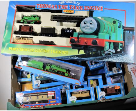 Hornby Railways Thomas The Tank Engine/Thomas &amp; Friends Model Railway. Percy The Shunter Electric Train Set. Comprising P