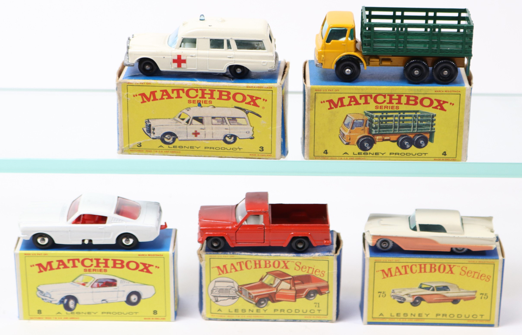 matchbox series 3 binz ambulance