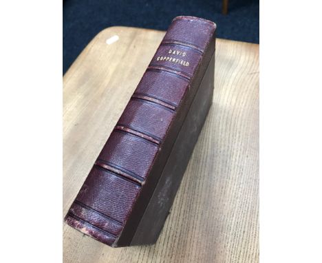 David Copperfield by Charles Dickens book, First edition dated 1850. London Bradbury & Evans. This copy shows first printing 