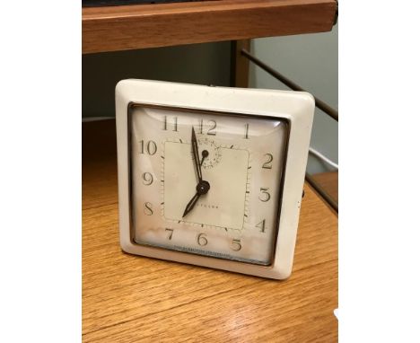 Vintage Westclox Square alarm clock 