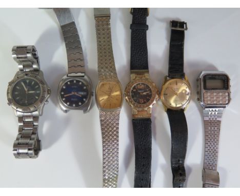 Casio Calculator Watch, Omega etc
