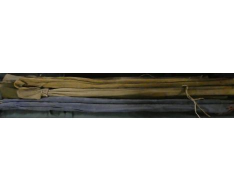 A Collection of Six Vintage Fishing Rods 