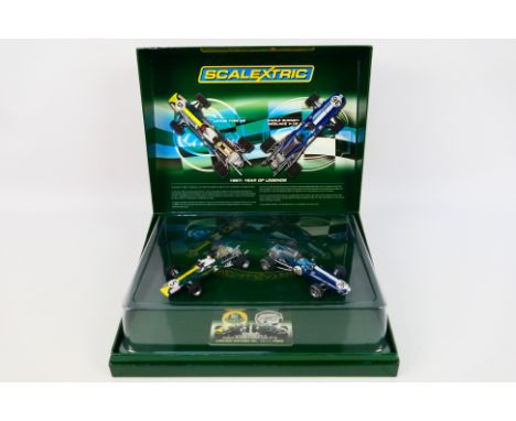 Scalextric - A boxed Scalextric 'Classic Collection' Limited Edition C2923A '1967 Year of Legends' slot car set. The two car 