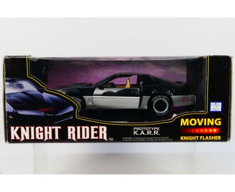 Skynet - Aoshima - Knight Rider - A 1/18 scale Prototype K.A.R.R Moving Kinght Flasher (Japan Import) Item appear to be in ex