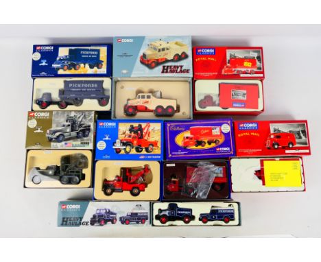 Corgi Classics - Heavy Haulage - Diecast - Eight boxed diecast vehicles, mostly 1/50 scale, to include 55601 US Army, 15004 C
