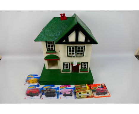Mattel - HotWheels - Matchbox - A collection of 6 vehicles; four from HotWheels including 1956 Corvette base on the Barbie mo