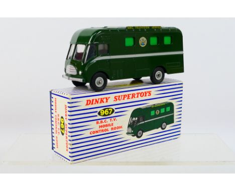 Dinky Supertoys - Diecast - A Dinky Supertoys 967  B.B.C T.V Mobile Control Room. Item appears in very good condition with so