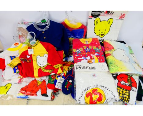 Fruit of the Loom - Marks & Spencer - George - Others - A collection of Rupert the Bear themed children's clothing and househ