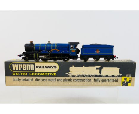 Wrenn - Model Railways - A OO/HO W2223 Castle Class 4-6-0 4082 'Windsor Castle' in BR Blue in very good-excellent condition. 