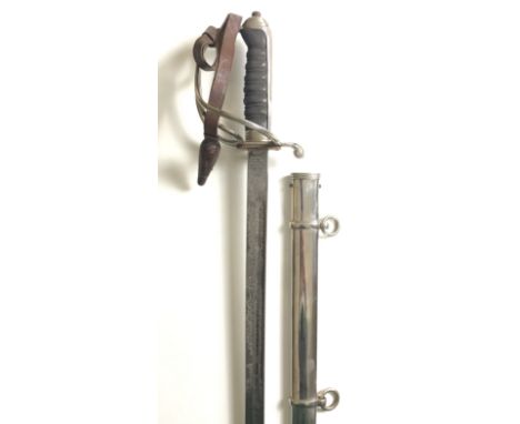 Royal Artillery George V Officer's Sword by Wilkinson Sword of London  The sword is the 1821 pattern; the slightly curved bla