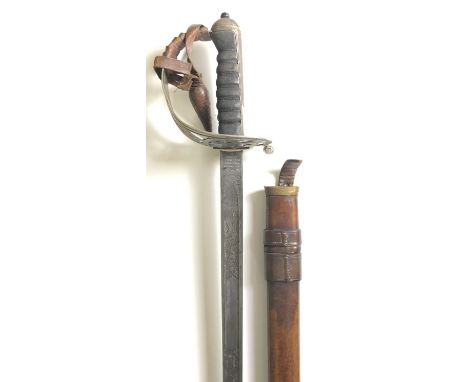 Scots Guards WW1 Officer's Sword by Wilkinson of London.  A scarce Great War period example of the regulation pattern the bla