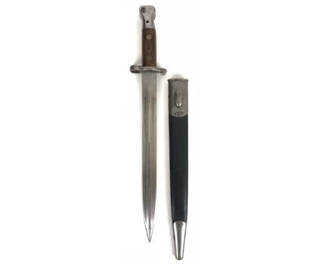 Boer War British M1888 Metford Bayonet  Good example by Wilkinson of London, the blade with issue date 8.99 August 1899. Hous