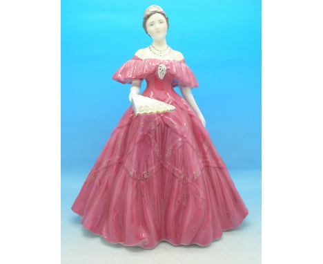 A Royal Worcester figure, Queen Elizabeth, The Queen Mother, 3068/7500
