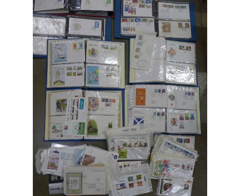 Assorted first day covers, 1960's and 1980's including UK and Channel Islands
