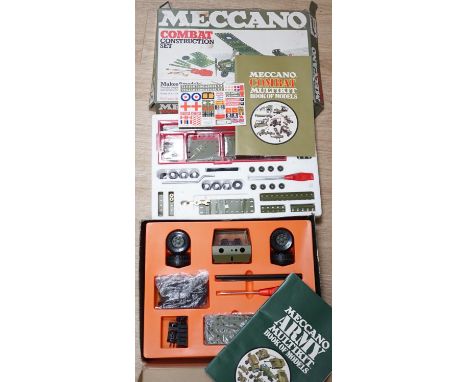 Two boxed Meccano sets - Combat and Army Multikit sets
