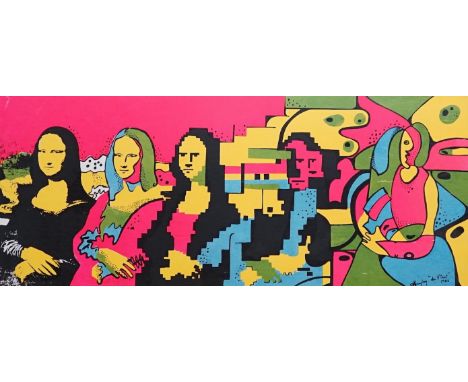 H. Trueman, limited edition print, 'What on earth would Leo say?', signed and dated 1986, 1/10, 32 x 73cm