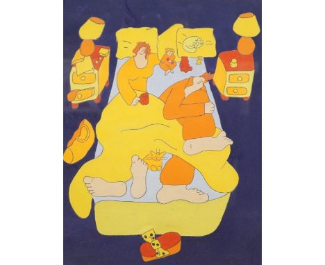 Modern British, limited edition print, '5am' signed and dated 1996, 2/15, 40 x 30cm