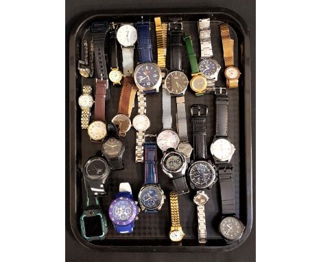 SELECTION OF LADIES AND GENTLEMEN'S WRISTWATCHESincluding Skagen, Sekonda, Casio, Lorus, ice watch, Hugo Boss, Citizen, Olivi
