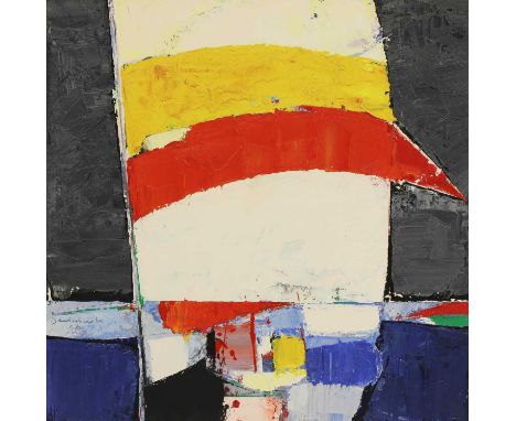 *Peter Denmark (1950-2014) Untitledsigned and dated 1986 l.l. and also verso, oil on canvas71 x 71cm, unframed*Artist's Resal