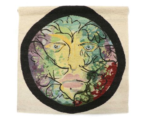 *John Piper CH (1903-1992)Foliate Headtapestry144 x 153cm*Artist's Resale Right may apply to this lot.Condition report: Some 