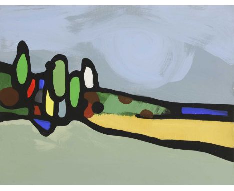 *Peter Denmark (1950-2014) Untitledacrylic on canvas41 x 51cm, unframed*Artist's Resale Right may apply to this lot.Condition