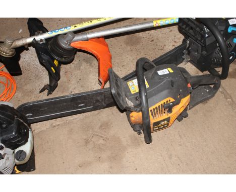 A McCulloch chainsaw