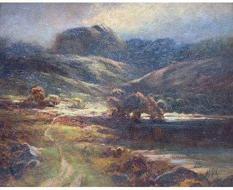 Harry Phelan Gibb (British 1870-1948): 'Glen Falloch', oil on board signed with initials, titled and further signed verso 22c