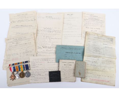 Great War Royal Navy Divers Long Service Good Conduct Medal Group of Four, Serving on HMS Jessamine when she Sunk the German 