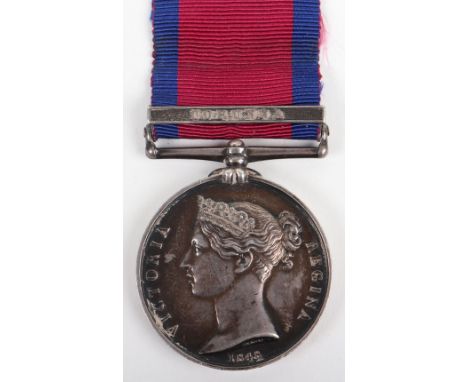 Military General Service Medal 1793-1814 23rd (Royal Welsh Fusiliers) Regiment of Foot, being a single clasp example for Coru