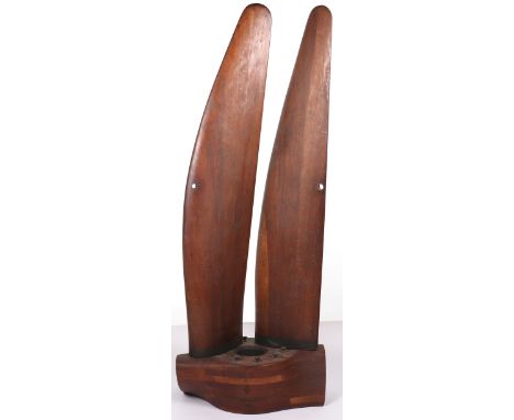 Royal Flying Corps / Royal Air Force Propeller Walking Stick Stand, an interesting item probably made in an aircraft park by 