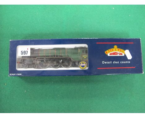 Bachmann 'OO' Gauge/4mm Ref No 32-551 Boxed Class A1 4-6-2 Steam Locomotives and Eight Wheel Tender, BR green "Aberdonian" R/