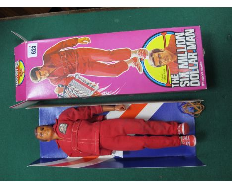 A Circa 1975 Colonel Steve Austin 'The Six Million Dollar Man' Plastic Action Figure, by Denys Fisher, push button bionic rig