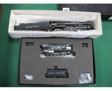 Two Bachmann 'HO' Gauge Boxed Steam Locomotives, a Spectrum Ref 81703 2-10-0 Russian Decapod (good u/t), plus a USA Outline 4