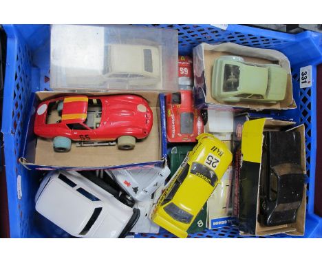 A Collection of Mostly Adapted 1:32nd Scale Slot Cars, Scalextric and Other, ideal for restoration, spares/repairs, bodyshell