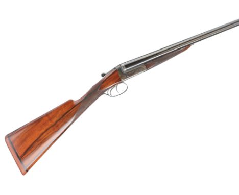 EJ CHURCHILL A XXV UTILITY 12-BORE BOXLOCK EJECTOR Ser No 6156Rubber butt pad, simply figured stock with gold inlaid 'JP' wit