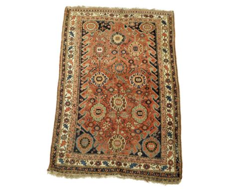 A Qashqai rug, Fars region, first half 20th century, 196 x 129cm. 