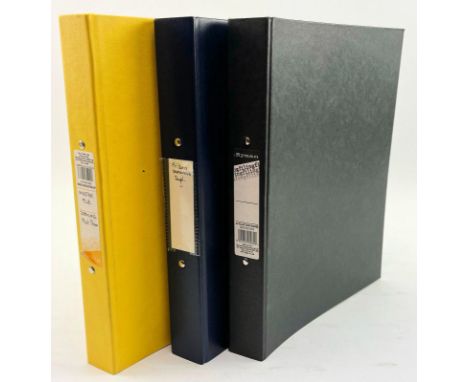 Robin Symes (British, 1939-2023)Three folders of original sketches &amp; drawings from HMS Pentonville PrisonPencil, ink, gra