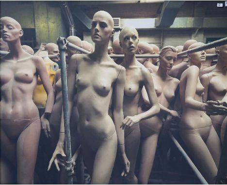 Roger Mavity (British, b.1953), In the Mannequin Factory, photograph, signed verso, 121.5 x 161cm 