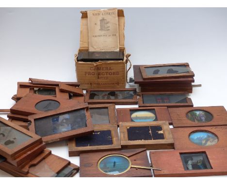 Quantity of magic lantern slides