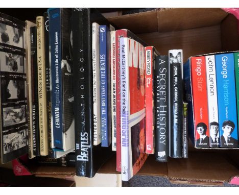 Over 25 books on the Beatles as a group and solo to include photographic books and a first person account by Pete Best, Alist