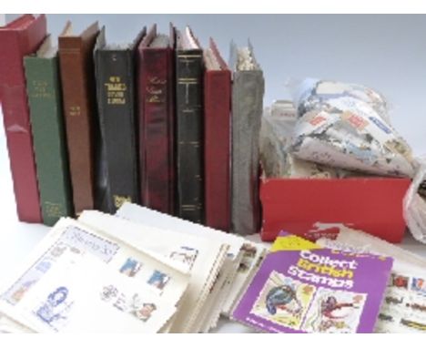 A large quantity of loose stamps, first day covers and PHQ cards, GB, Commonwealth and foreign