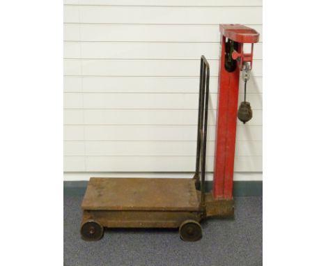 Avery 3901 AAG 5cwt platform or potato scales 