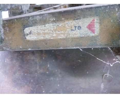 Avery shop or similar scales with brass pan 