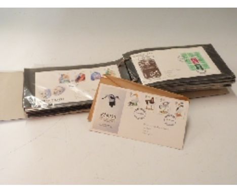 An album of GB first day covers