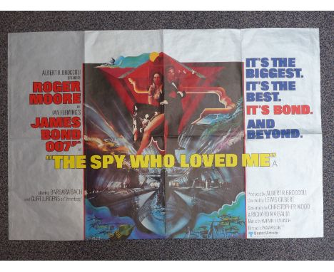 James Bond Spy Who Loved Me movie poster