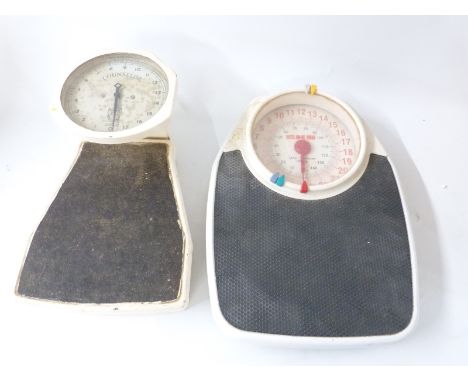 Counselor and EKS person weighing scales 