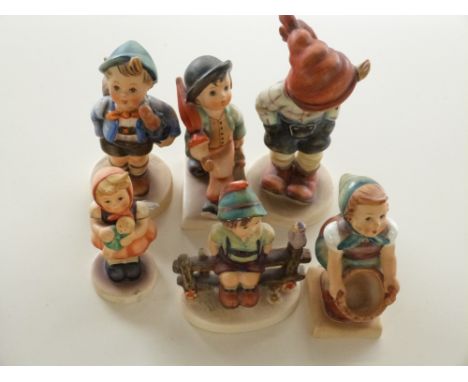 Six Goebel Hummel figures