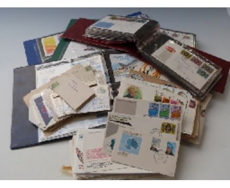 GB first day cover albums and a quantity of loose all-world covers
