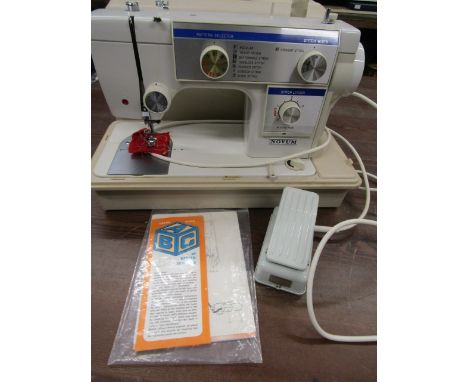 Novem electric sewing machine with manual (no plug)&nbsp;